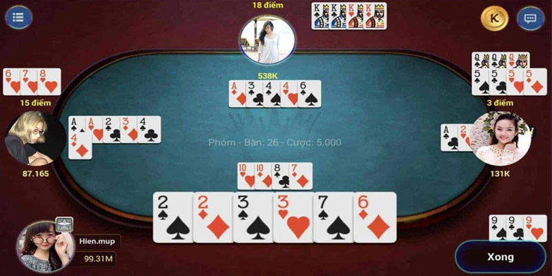 Popular games section