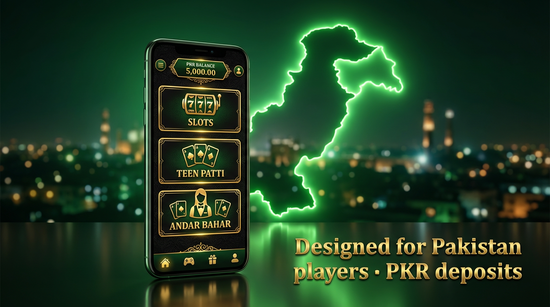 Main screen of Daulat 777 pk page for PK players
